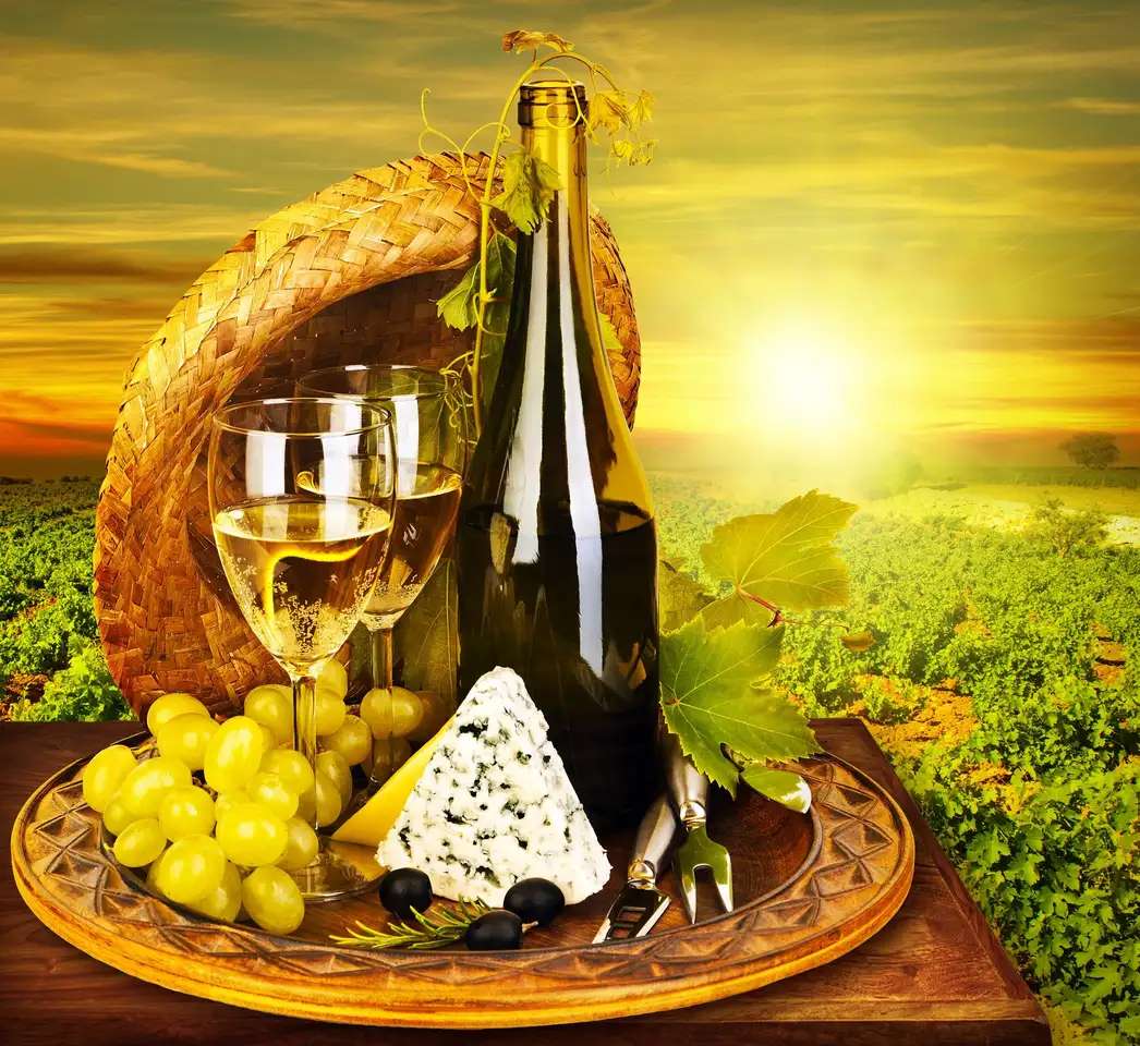 Dinner at sunset online puzzle