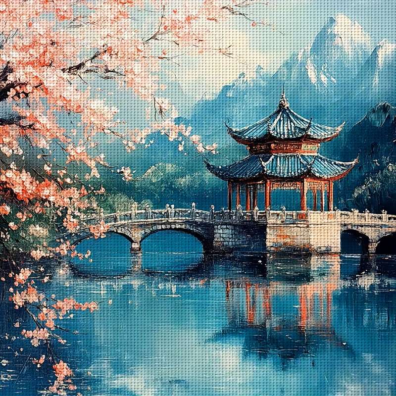 Cherry Blossom Festival in Japan online puzzle