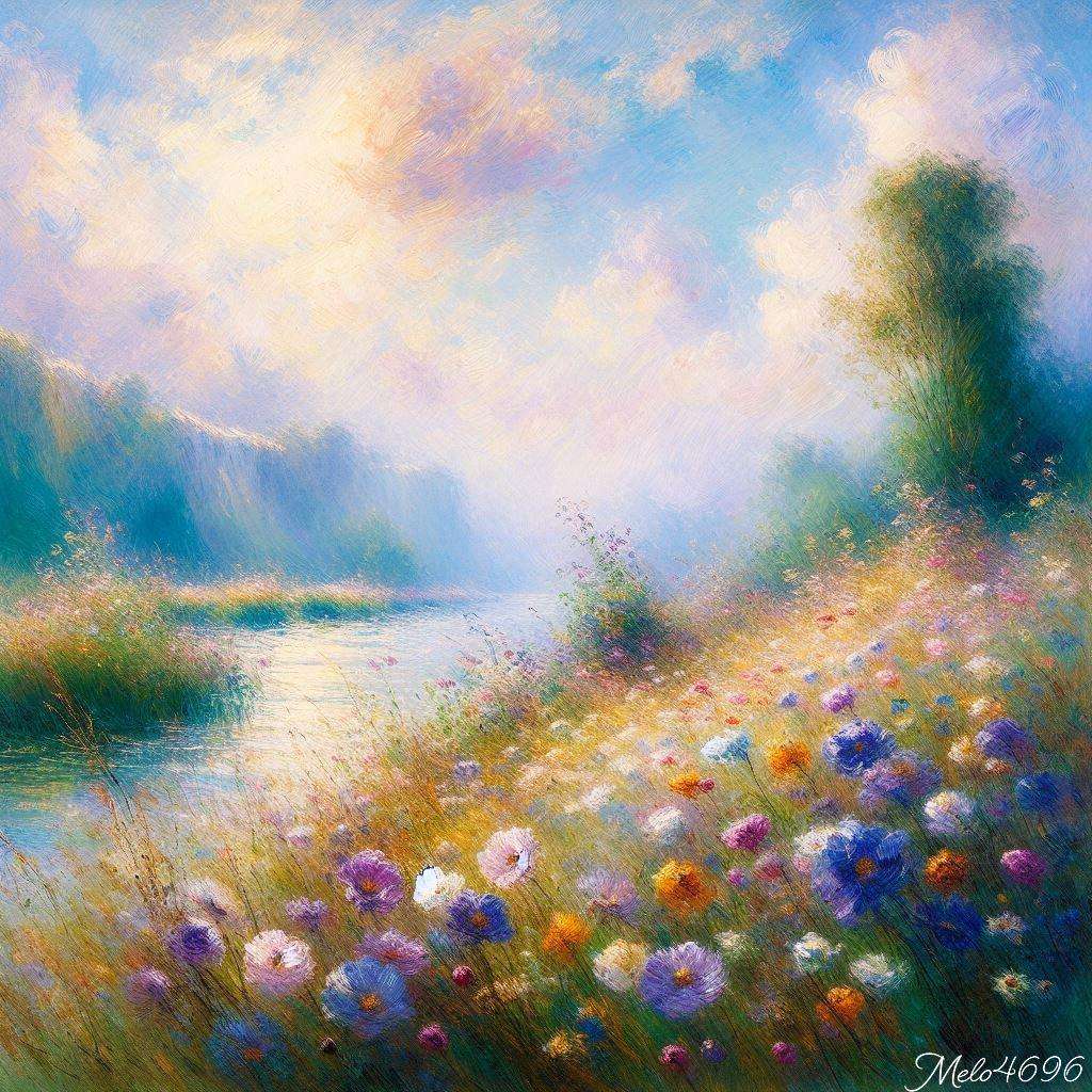 Souffle dans le vent puzzle en ligne