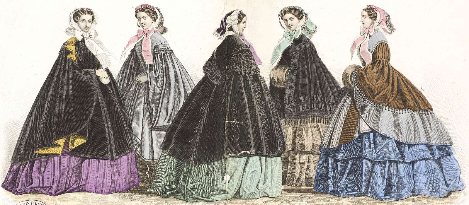 Goubaud -1858- Paris fashions jigsaw puzzle online