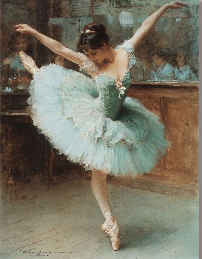 ballerine dansant puzzle en ligne