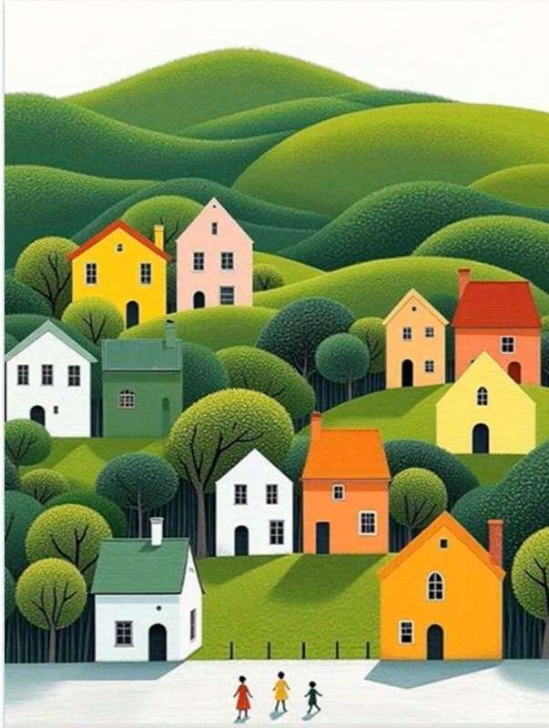 colline verdi puzzle online