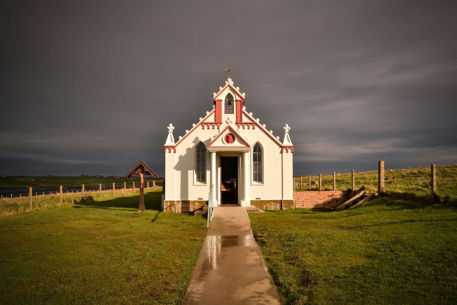 Italienische Kapelle, Lamb Holm Island Online-Puzzle