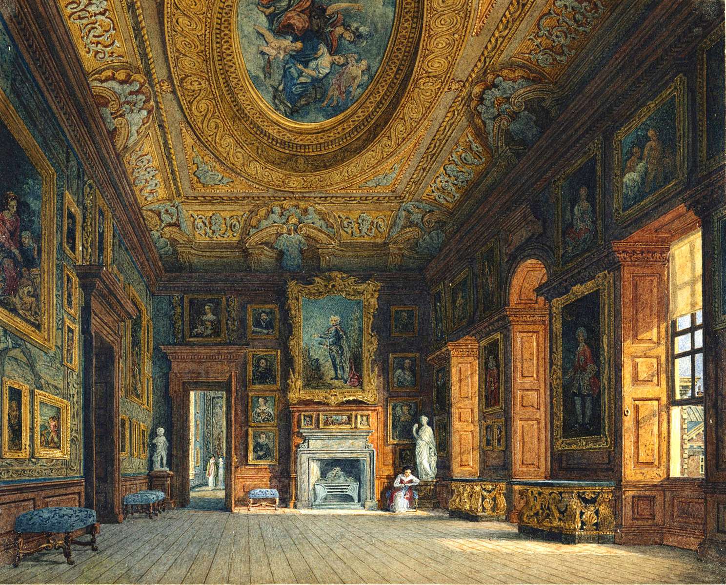 Wild C -1816- Zeichensaal, Kensington Palace Online-Puzzle