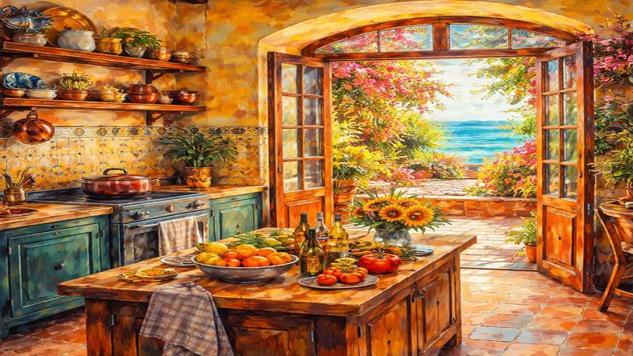 Kuchnia śródziemnomorska puzzle online