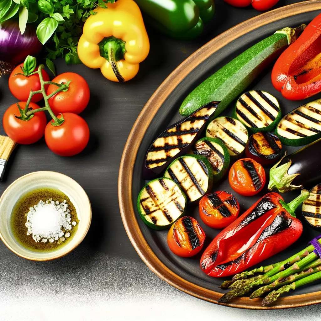 Verduras a la parrilla rompecabezas en línea