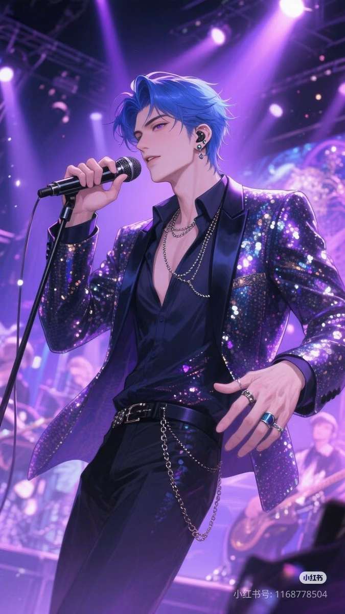 Anime pojkvän Pussel online