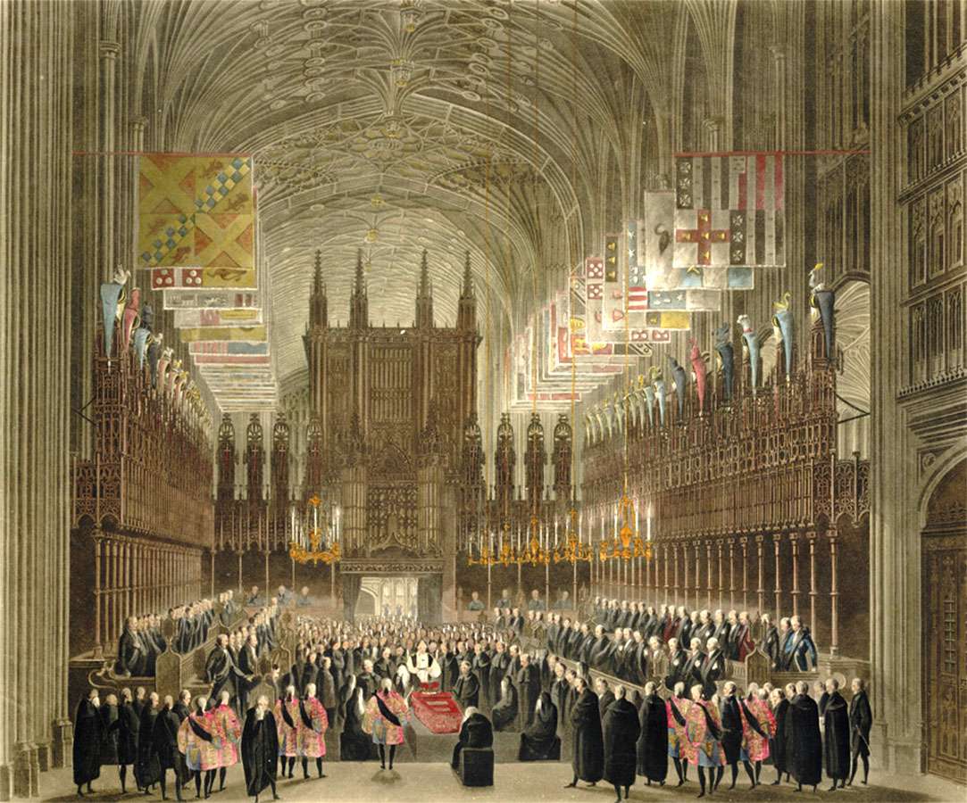 Sutherland -1818- Pogrzeb, Charlotte of. Walia puzzle online