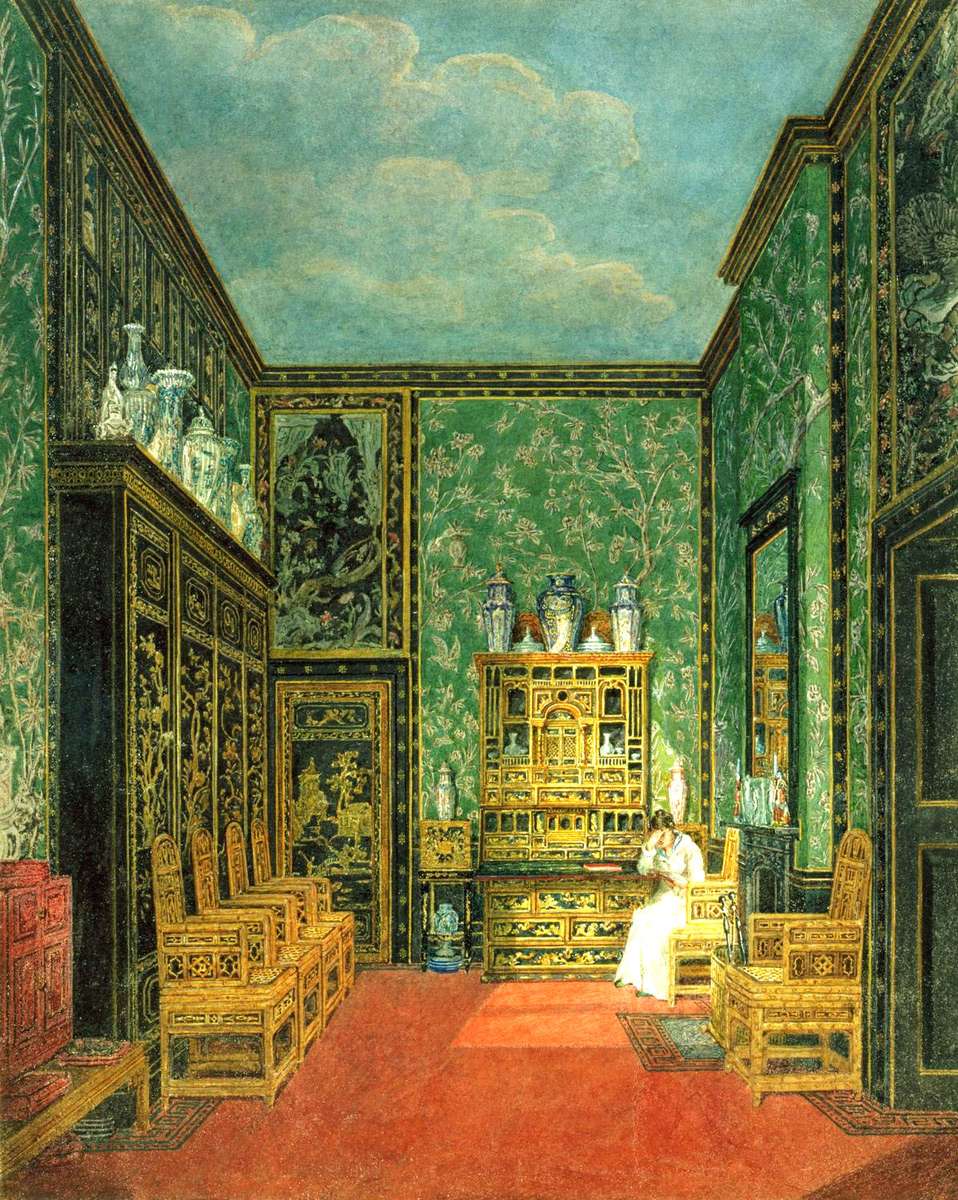 Wild C -1819- Zielony gabinet, Frogmore House puzzle online