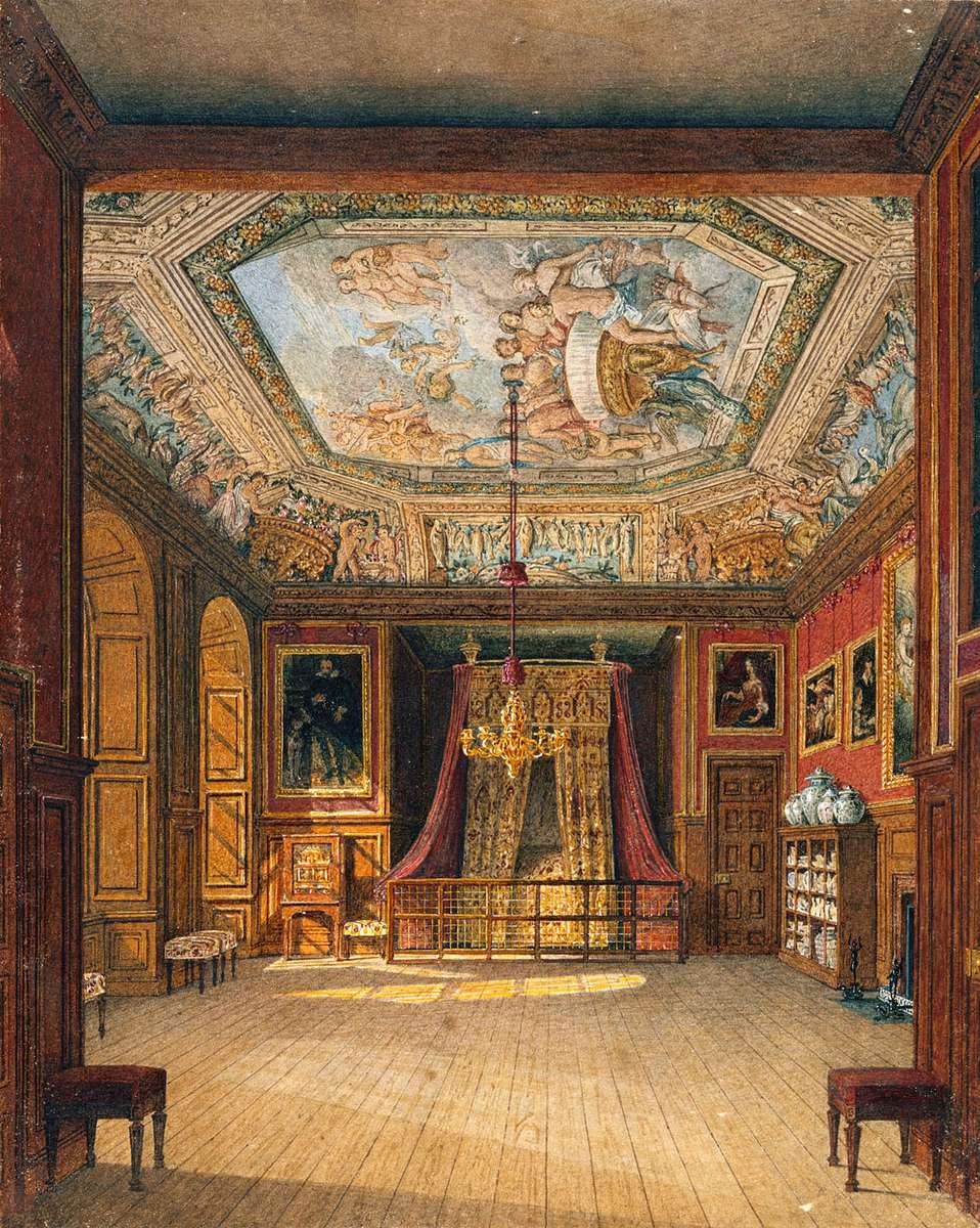 Wild C -1816- Royal. Dining Room, Windsor Castle online puzzle
