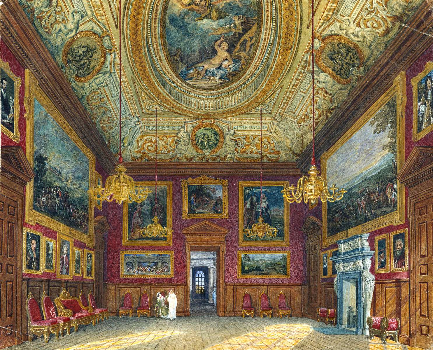 WildC -1816- Wielki Salon, Pałac Kensington puzzle online