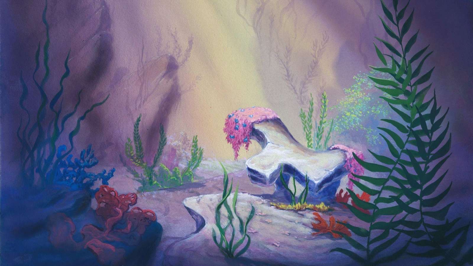 A kis hableány - háttér online puzzle