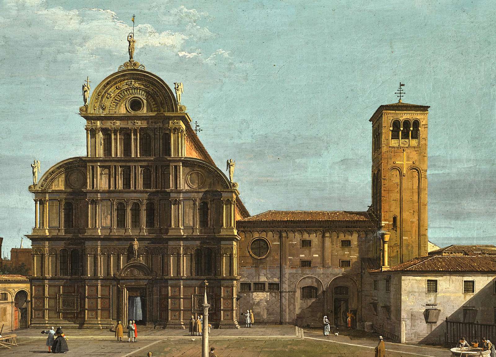 Canaletto -1730- San Zaccaria, Venice jigsaw puzzle online