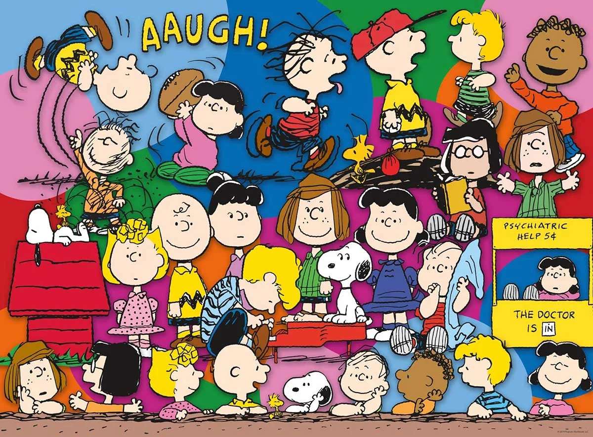 fun snoopy peanuts online puzzle