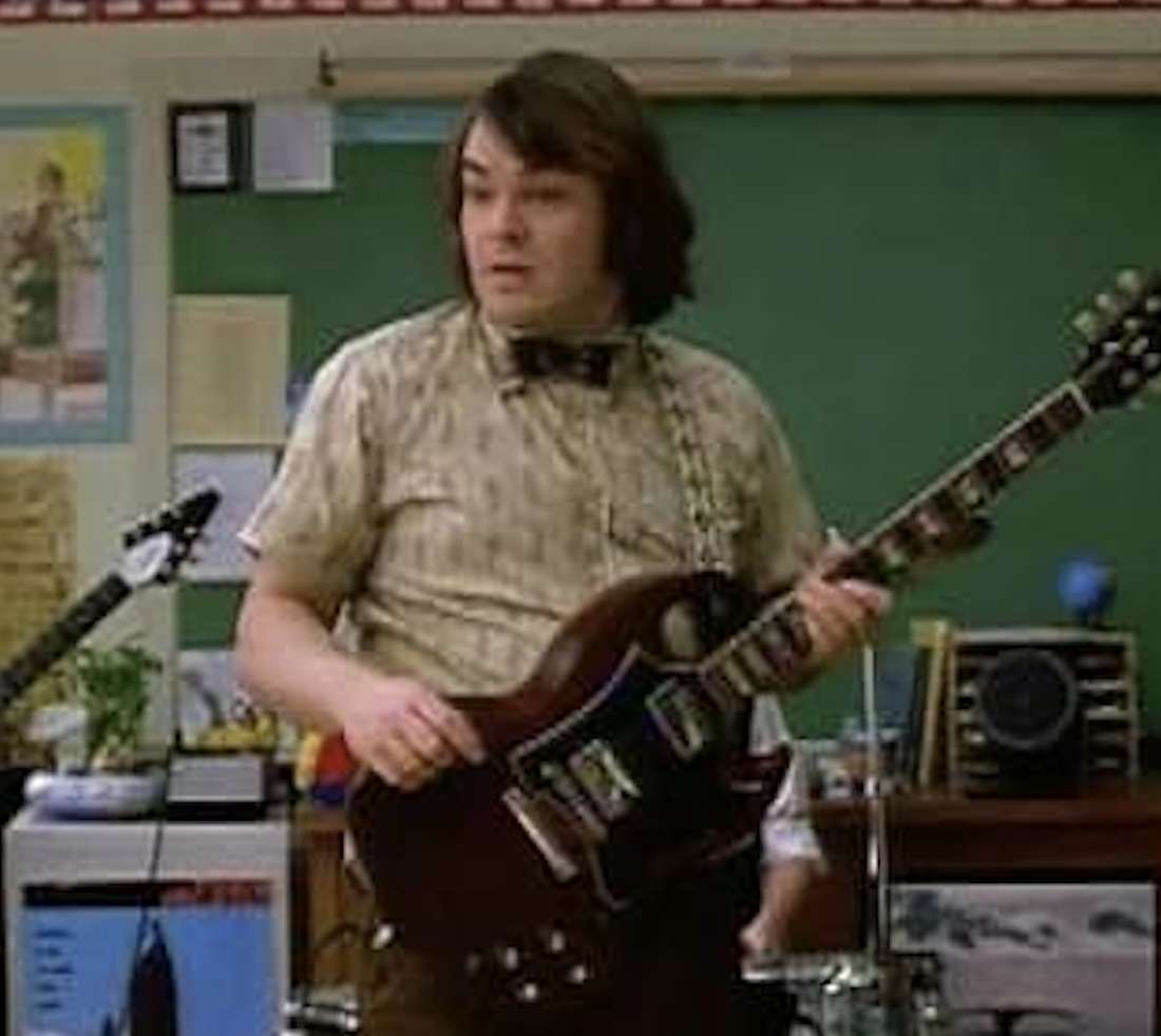 Jack Black School of Rock jigsaw puzzle online