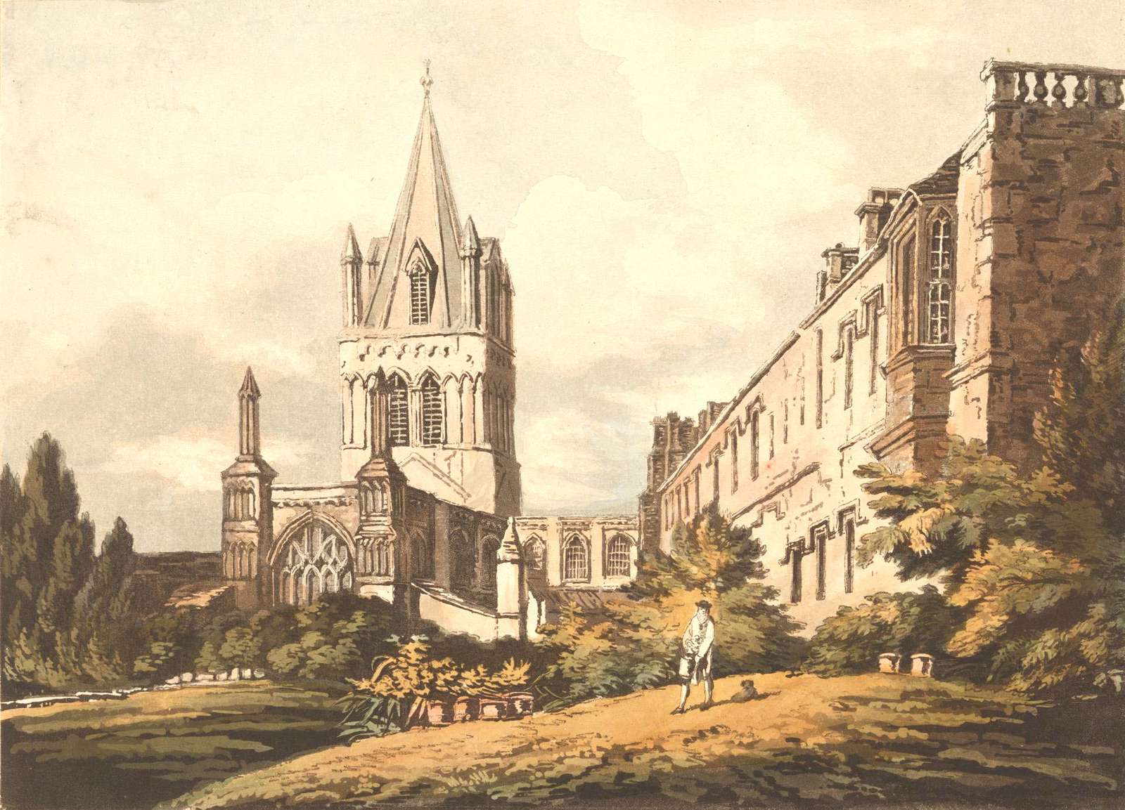 Reeve R -1807- Christ Church Cathedral, Oxford jigsaw puzzle online