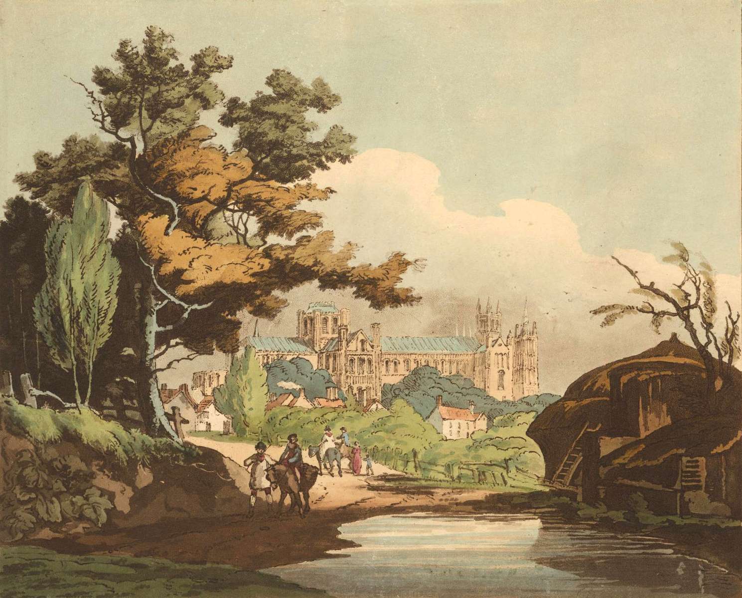 Reeve R -1809- Peterborough Cathedral jigsaw puzzle online
