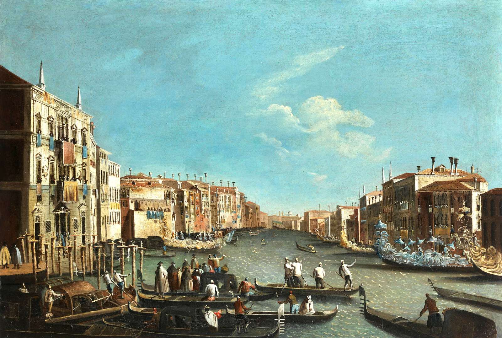 Marieschi M -1743- Festival on the Grand Canal jigsaw puzzle online