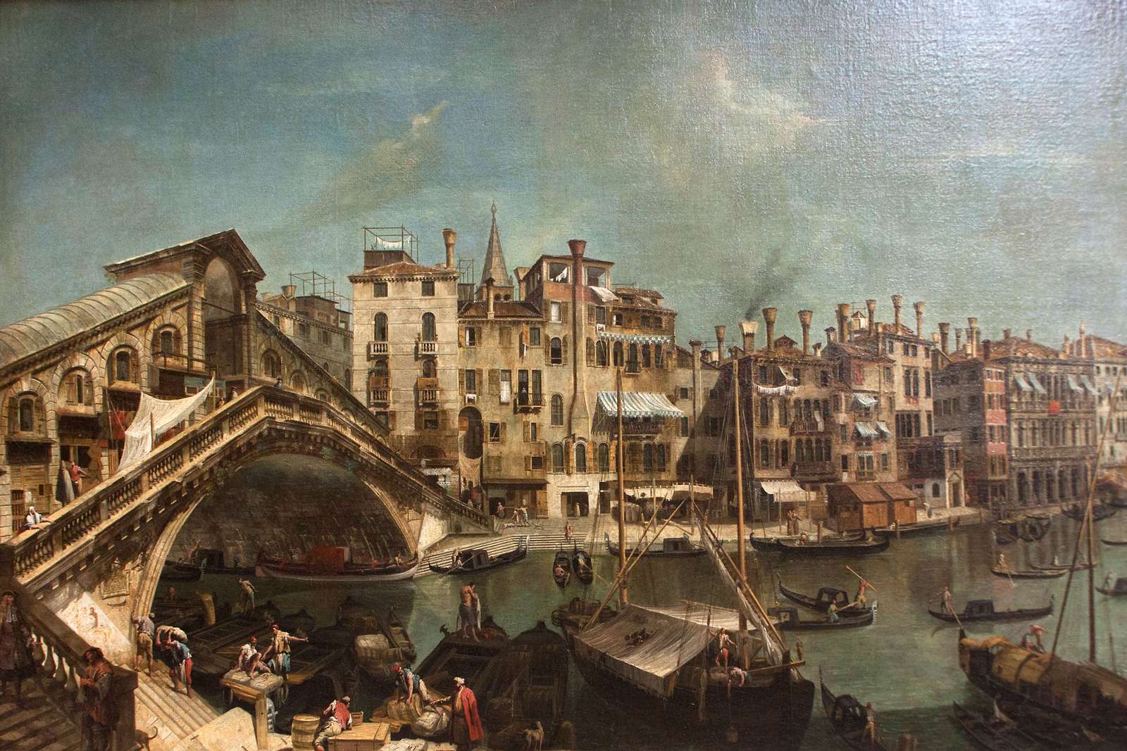 Marieschi M -ca1825- Rialto Bridge in Venice online puzzle