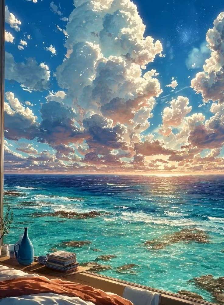 seaside landscape jigsaw puzzle online