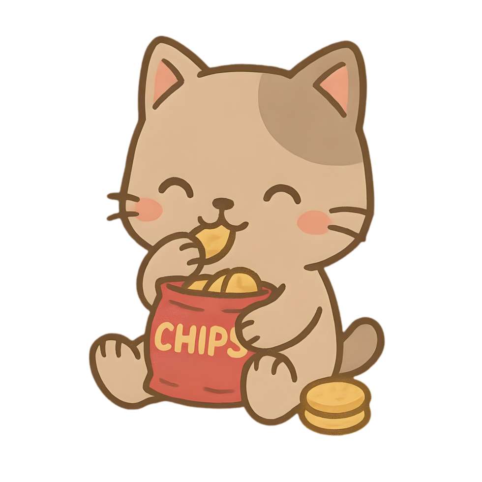Kitty Snack online puzzle