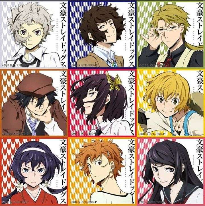 Bungo Stray Dogs jigsaw puzzle online