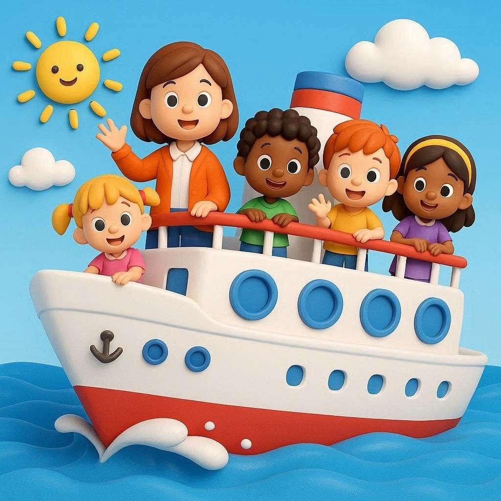 Sea trip with friends jigsaw puzzle online