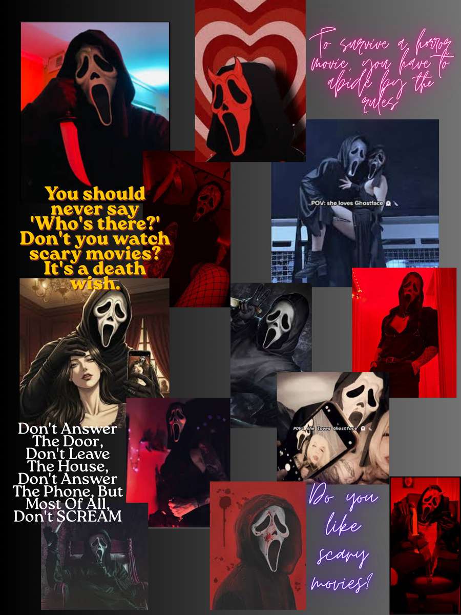 Ghost Face online puzzle
