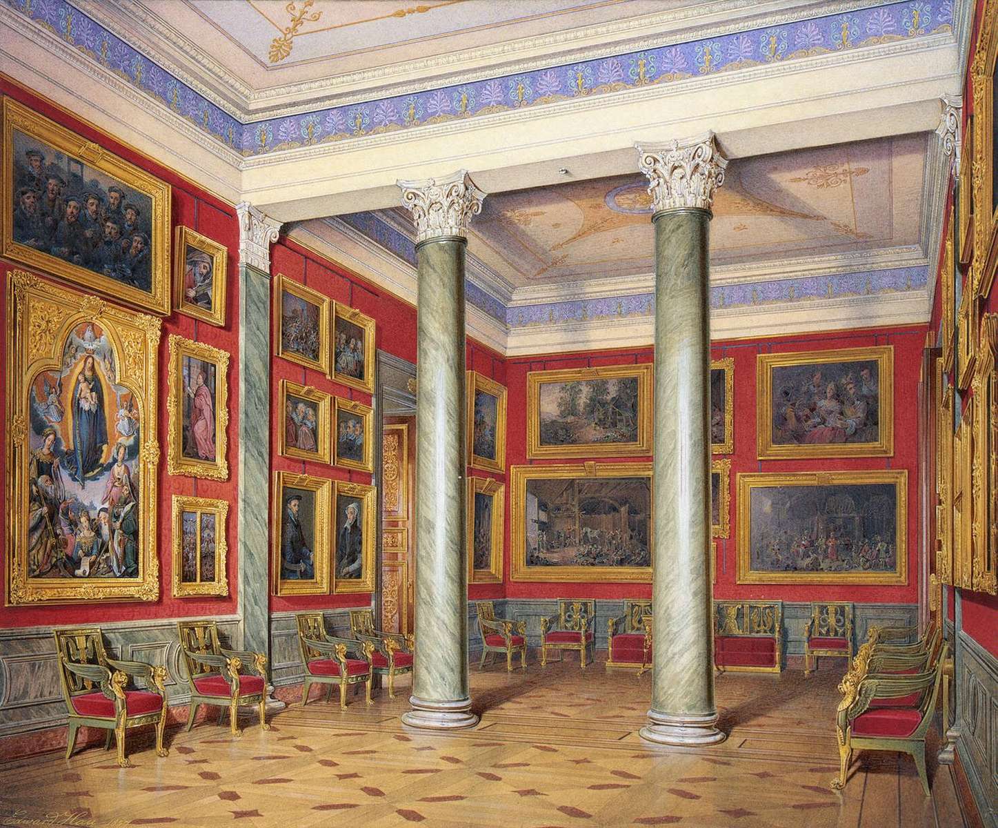 Hau E -1857- German School, Hermitage Petersburg online puzzle