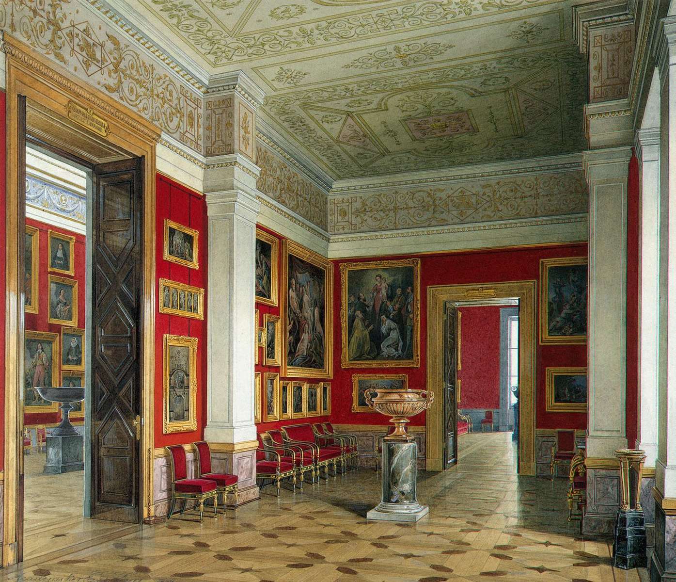 Hau E -1859- Flemish School, Hermitage online puzzle