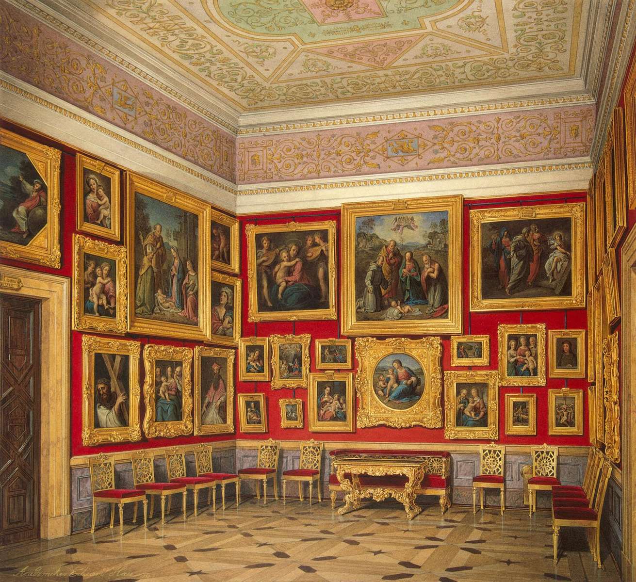 Hau E -1860- Italian art, Hermitage jigsaw puzzle online