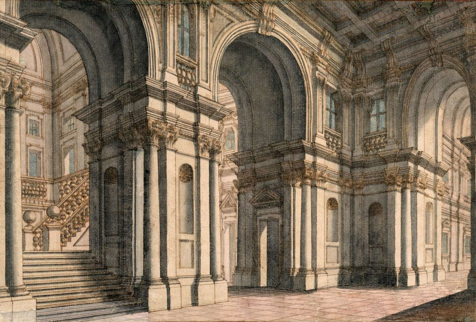 Hewitt C -ca1730- palace design jigsaw puzzle online