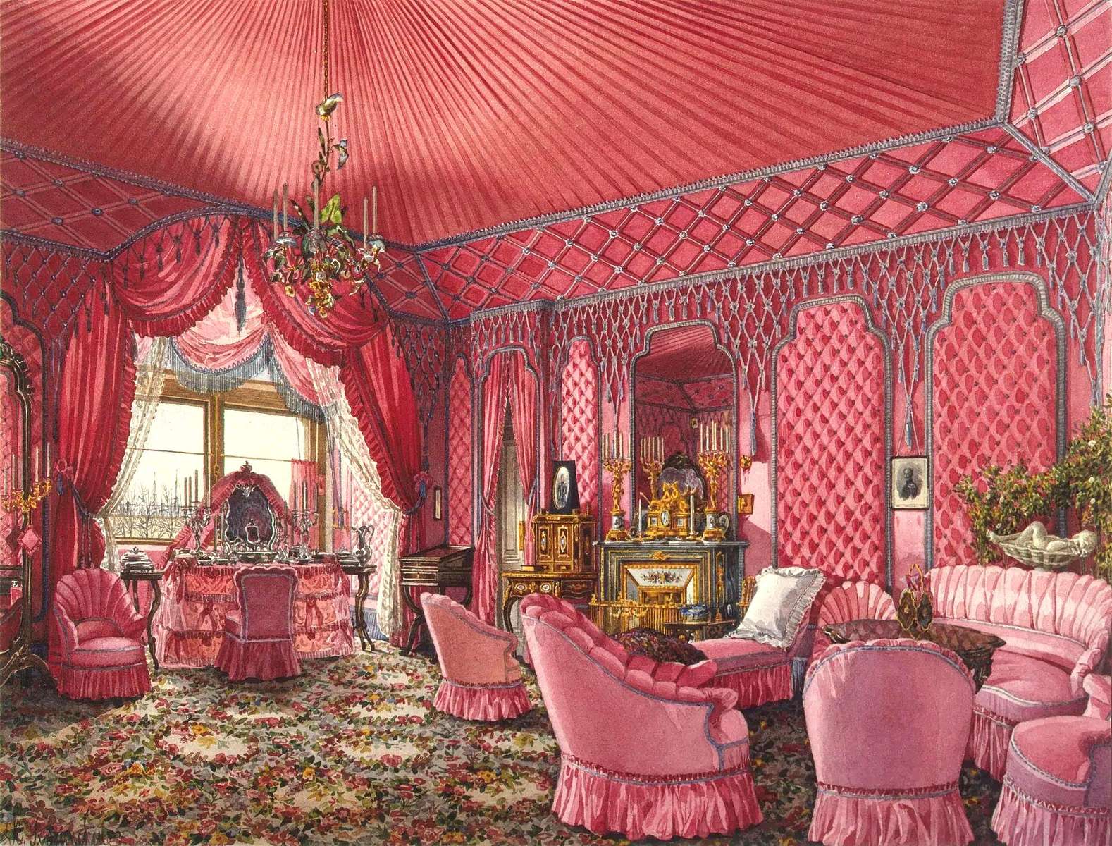 Ukhtomsky K -1858- Princely. Toilet, Winter Palace online puzzle