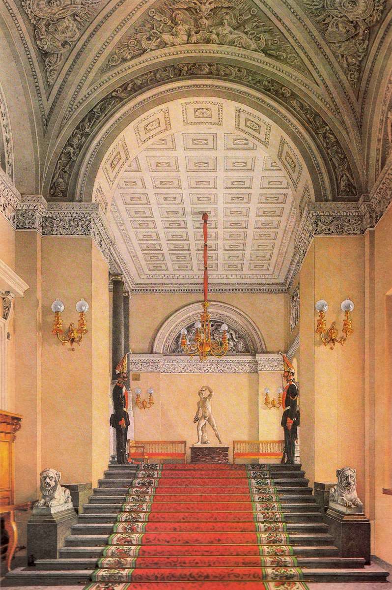 Ukhtomsky K -1861- stairs d. Princes, Winter Palace online puzzle