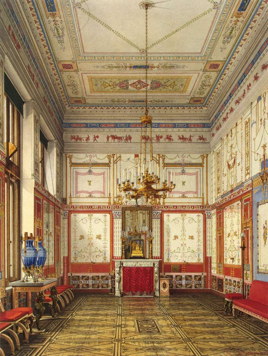 Ukhtomsky K -1874- Class dining room, Winter Palace online puzzle