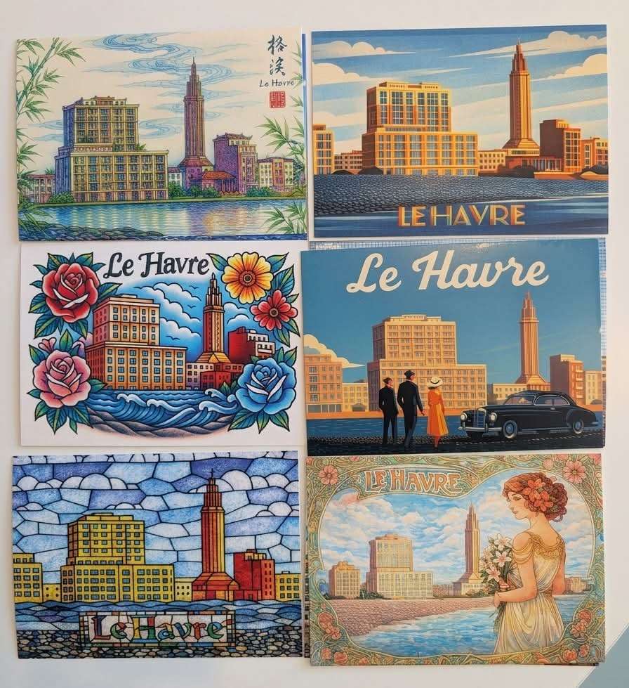 Turismo en El Havre Etretat rompecabezas en línea
