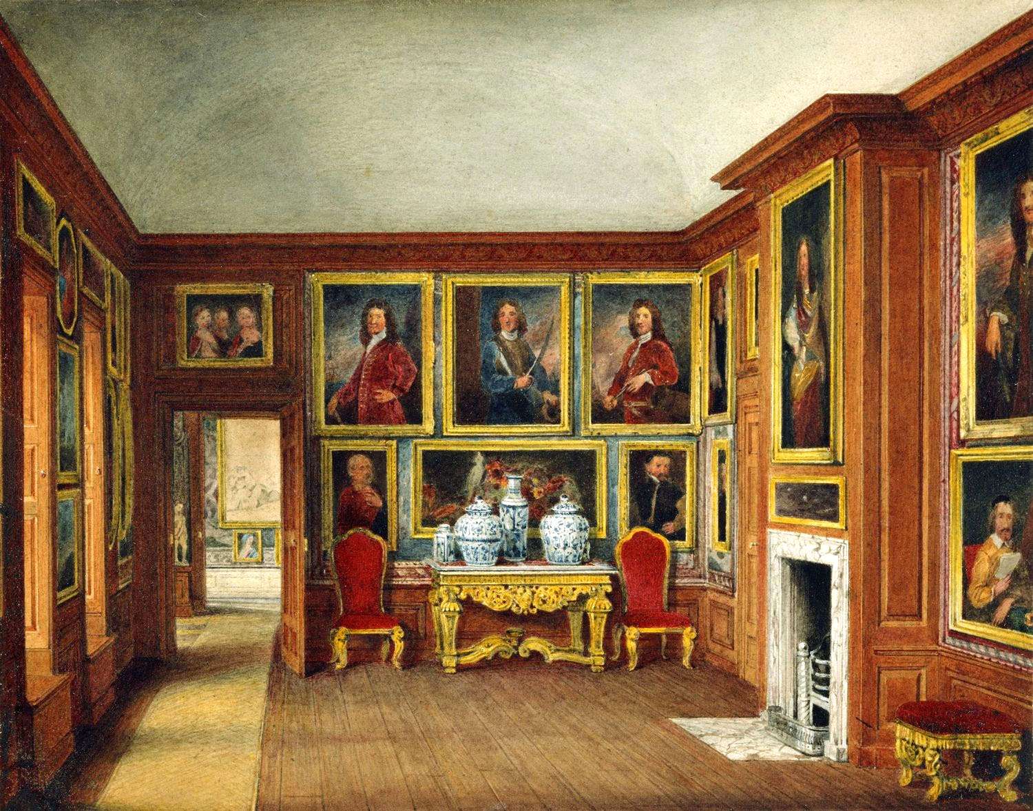 Stephanoff J -1817- Drawing Room, Kensington online puzzle