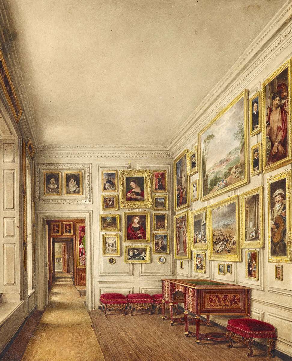 Stephanoff J -1819- dressing room d. Queen, Kensington jigsaw puzzle online