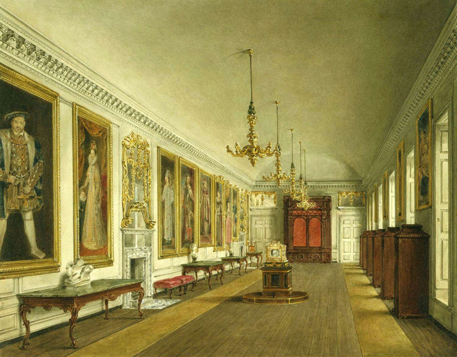 Stephanoff J -1819- Gallery d. Queen, Kensington online puzzle