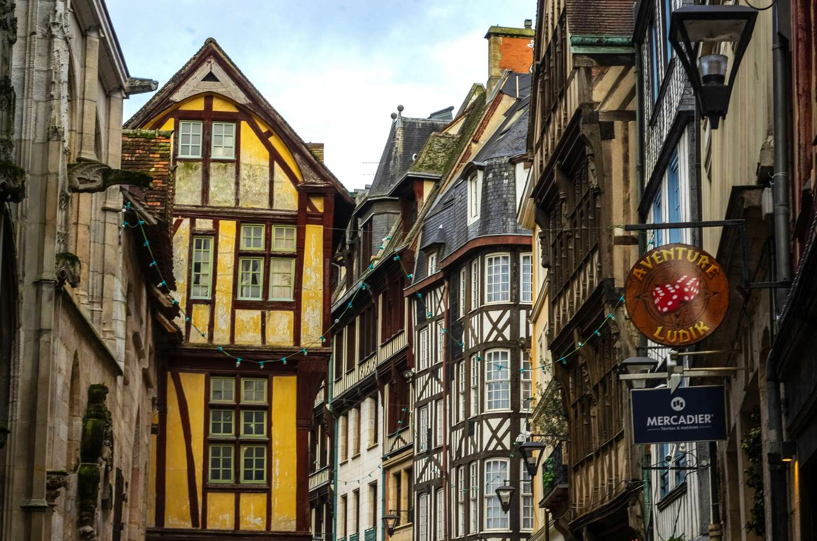 Rouen, Frankreich Puzzlespiel online