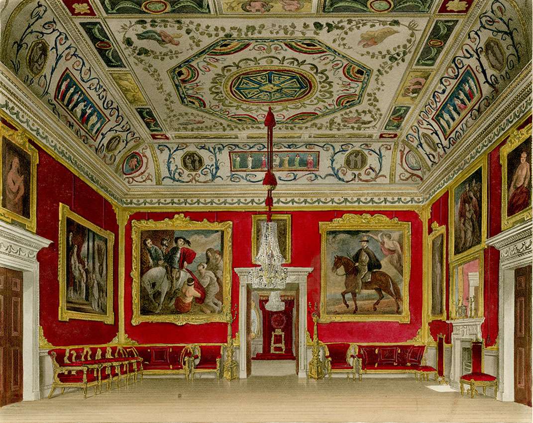 Sutherland T -1817- Drawing Room, Buckingham House online puzzle