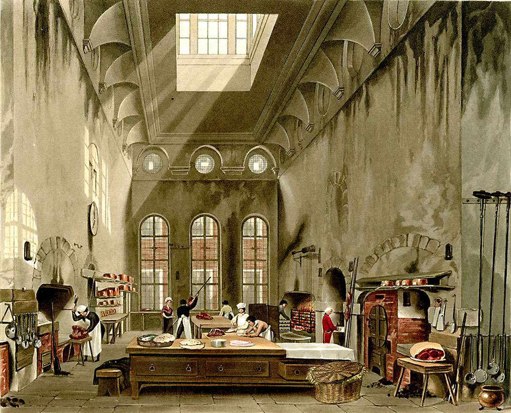 Sutherland T -1819- Kitchen, St. James Palace online puzzle