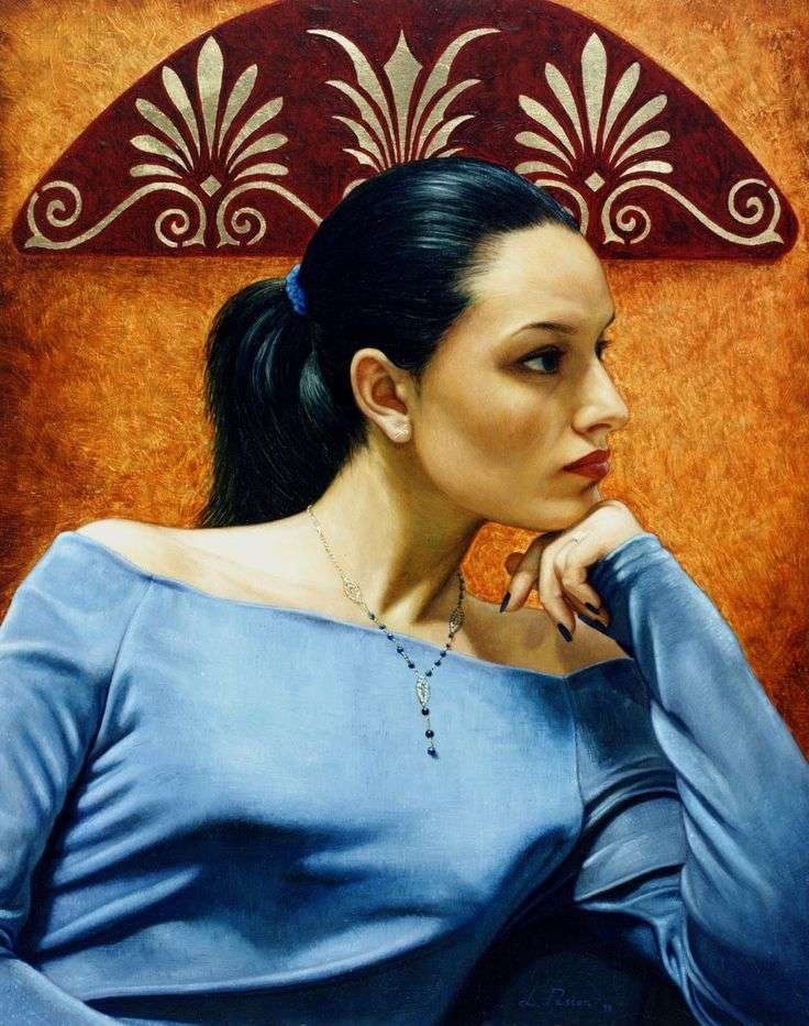 Licio PASSON - Portrait de femme puzzle en ligne