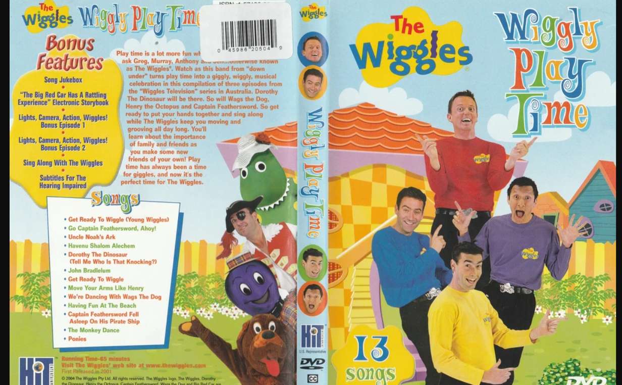 Wiggly Play Time DVD 2001 jigsaw puzzle online
