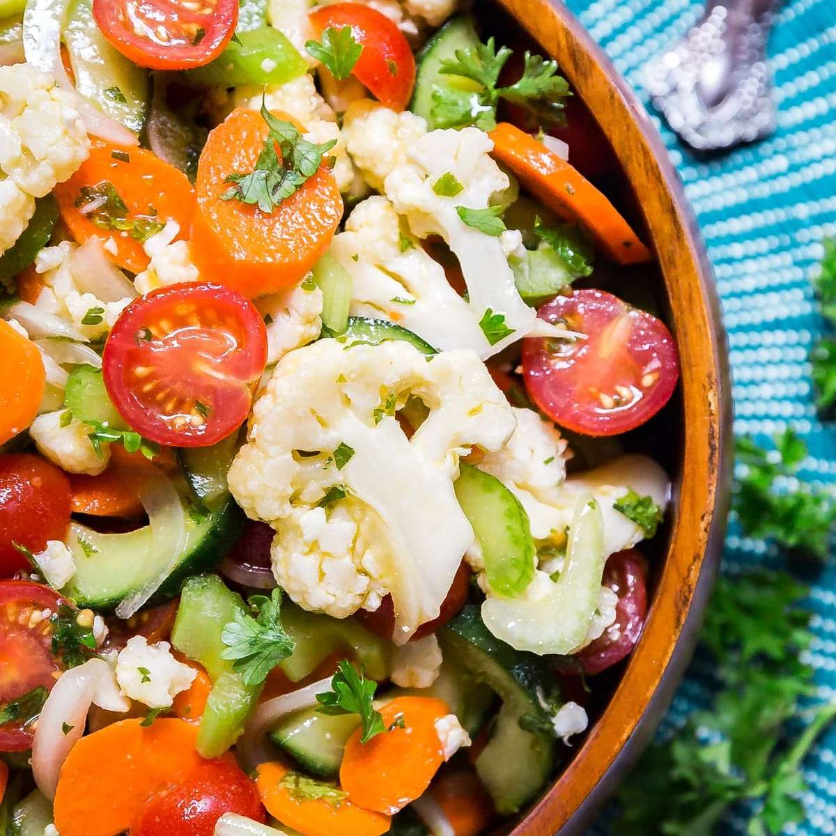 Gemarineerde Groentensalade legpuzzel online