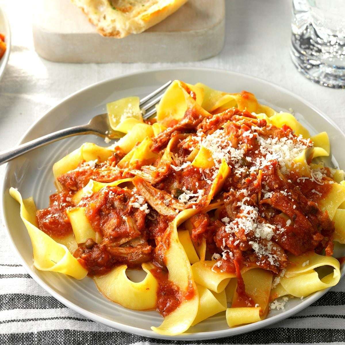 Pasta met Siciliaanse vleessaus online puzzel
