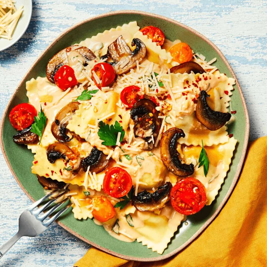 Romige Ravioli online puzzel