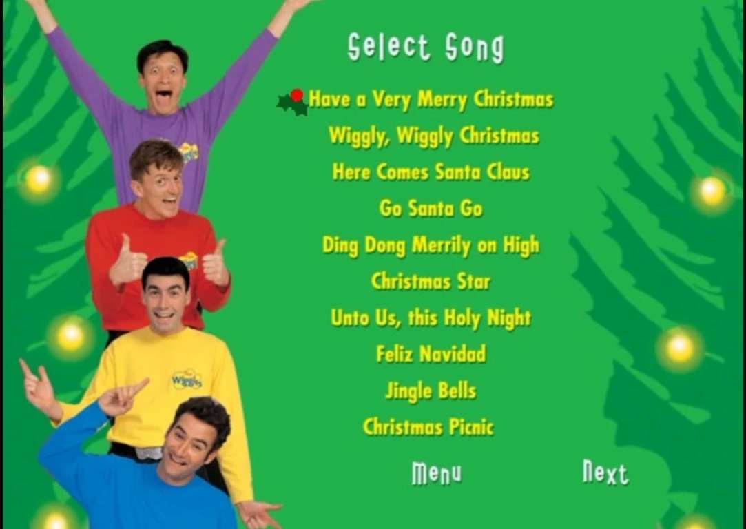 Wiggly Wiggly Christmas 1999 DVD Songliste 1 Puzzlespiel online