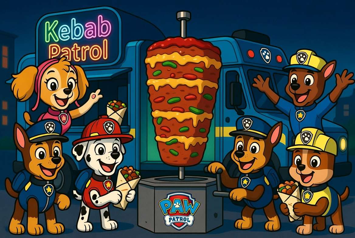 Kebab-Patrouille Online-Puzzle