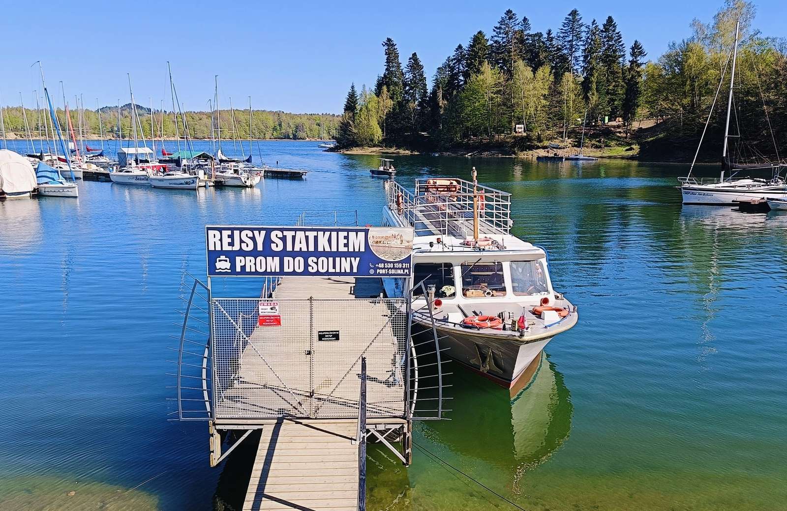 Hulp bij het Solina-reservoir online puzzel